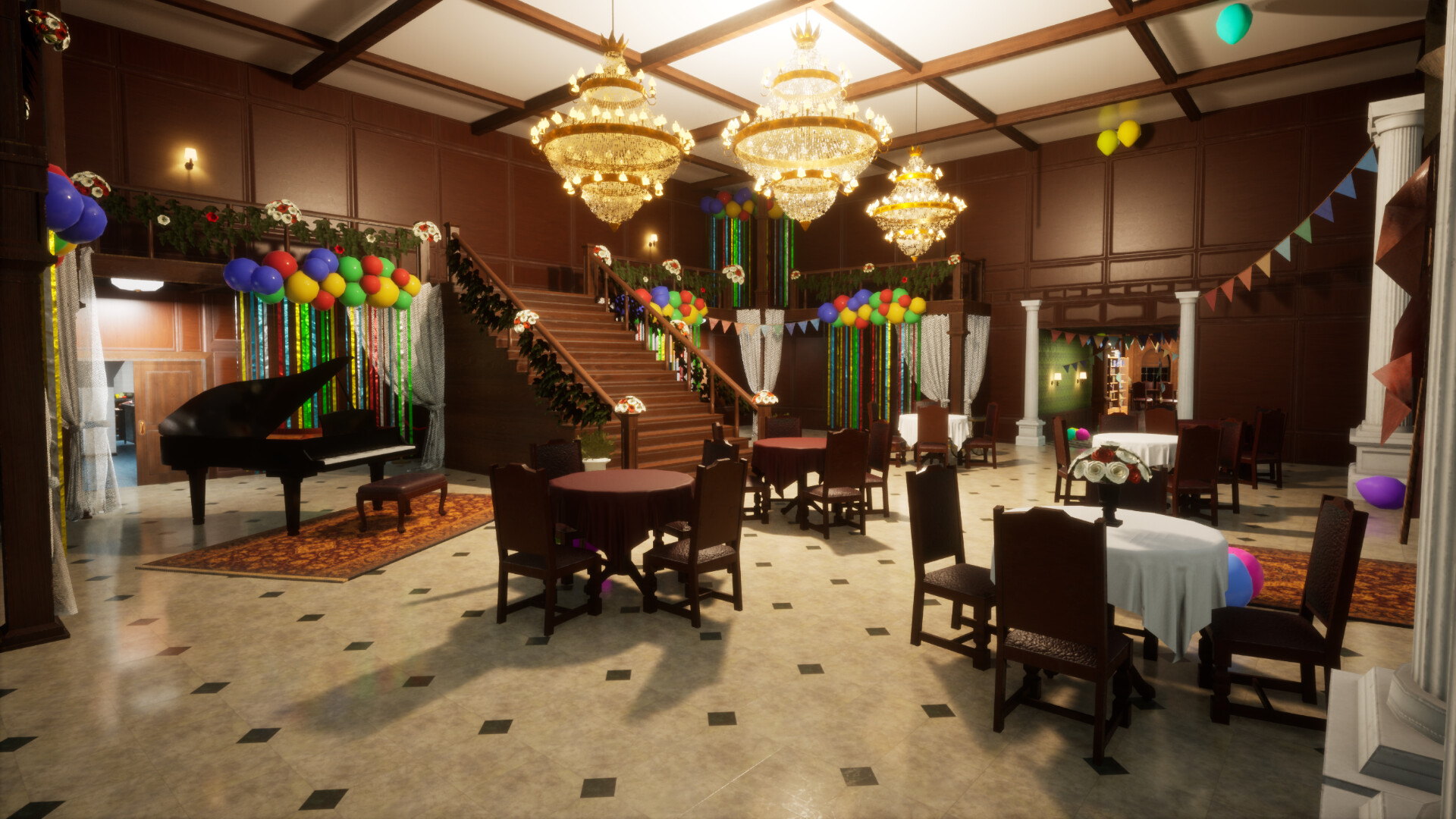 Backrooms gameplay screenshot